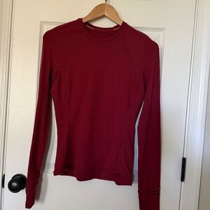 Lululemon Size 6 mulled wine red